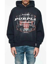 PURPLE BRAND P401 Heavyweight Fleece Pullover Hoodie at Gravity NYC